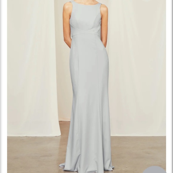 Amsale Joelle Blush Dress - Picture 1 of 5